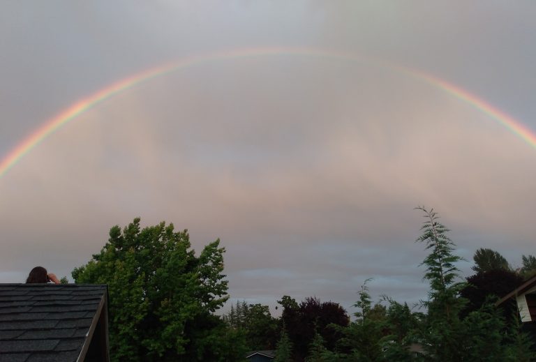 Read more about the article God’s Promises & A Brilliant Rainbow