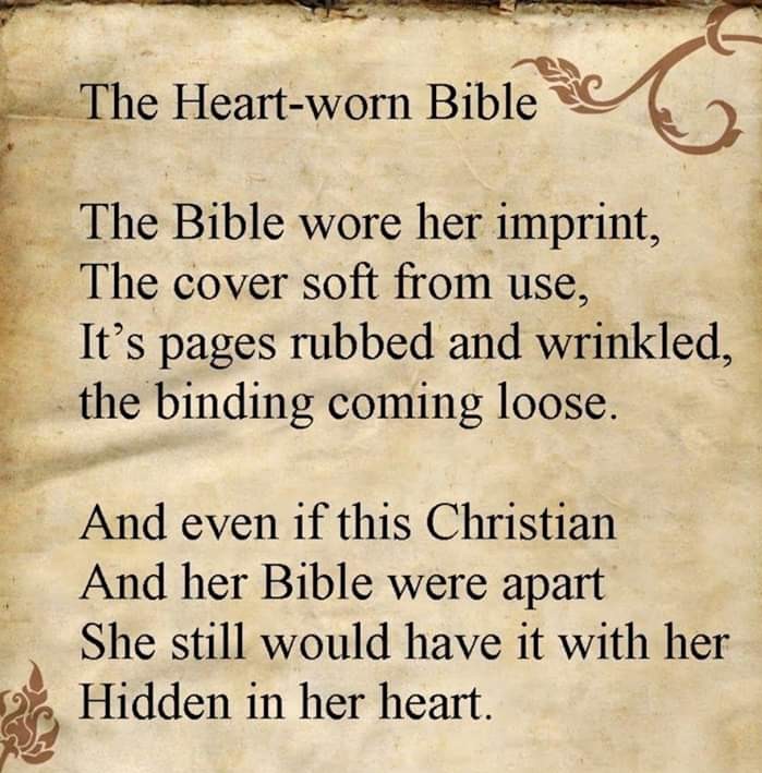 You are currently viewing Wearing the Bible On My Heart